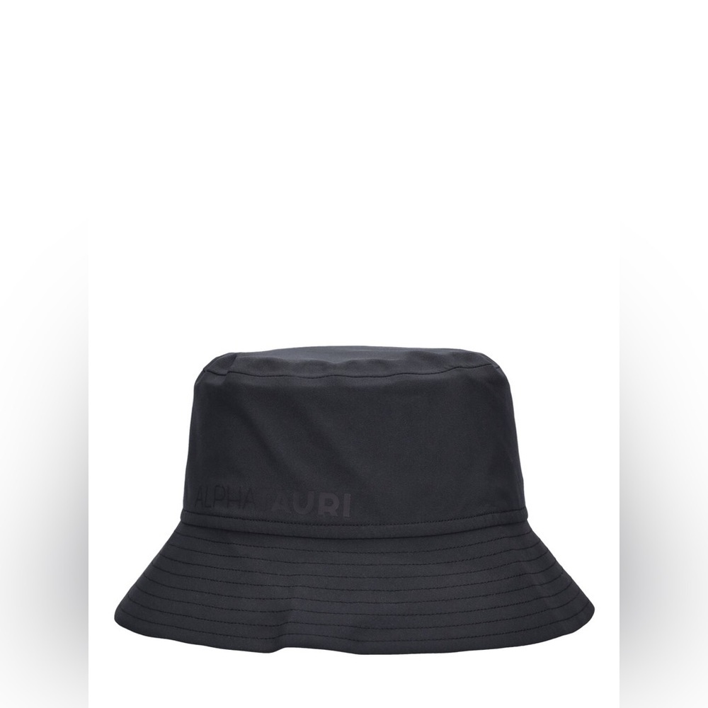 NWT ALPHATAURI Black Bucket Hat Size Small